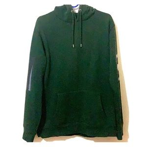 Olive Green Graphic Hoodie